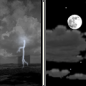 Thursday Night: A chance of thunderstorms before 8pm.  Partly cloudy, with a low around 55.