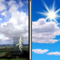 Sunday: A chance of showers and thunderstorms before 8am.  Mostly sunny, with a high near 88.