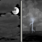 Friday Night: A chance of showers and thunderstorms after 2am.  Partly cloudy, with a low around 65.