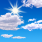 Friday: Mostly sunny, with a high near 76.