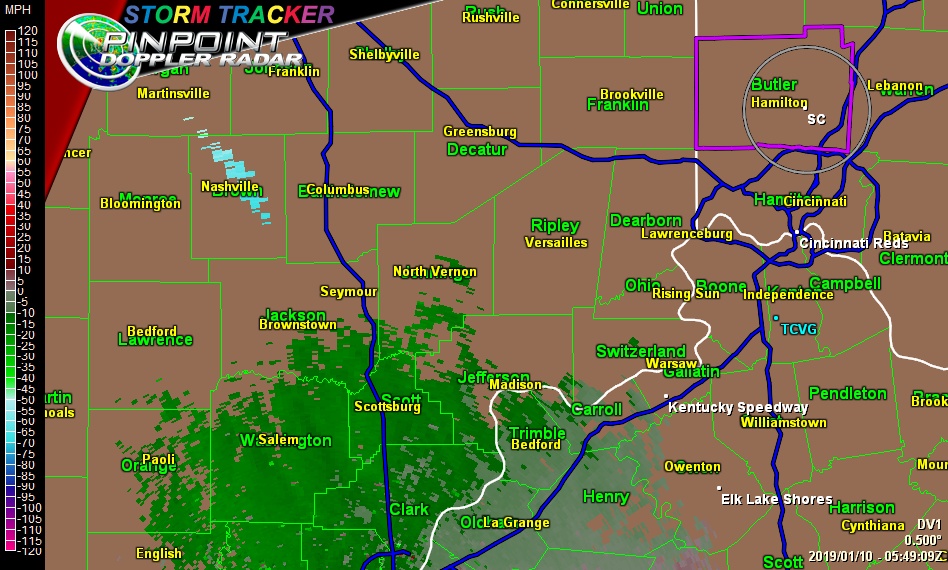 Liberty Fairfield Weather Center Local Doppler Radar Butler County 